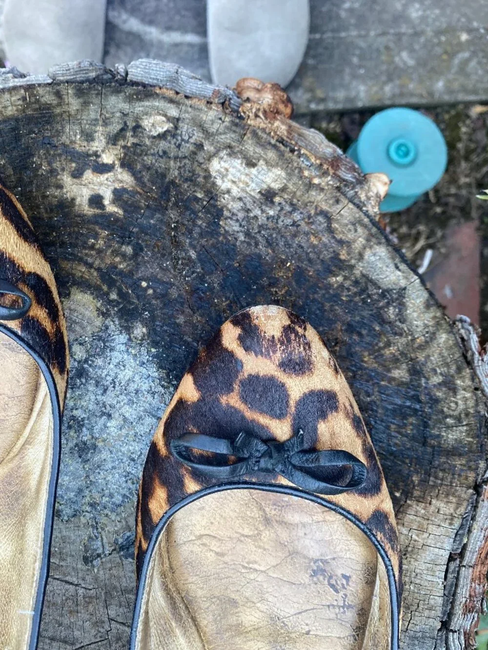 Louise Et Cie Leopard Flat Shoes Size 8.5 - Picture 4 of 6